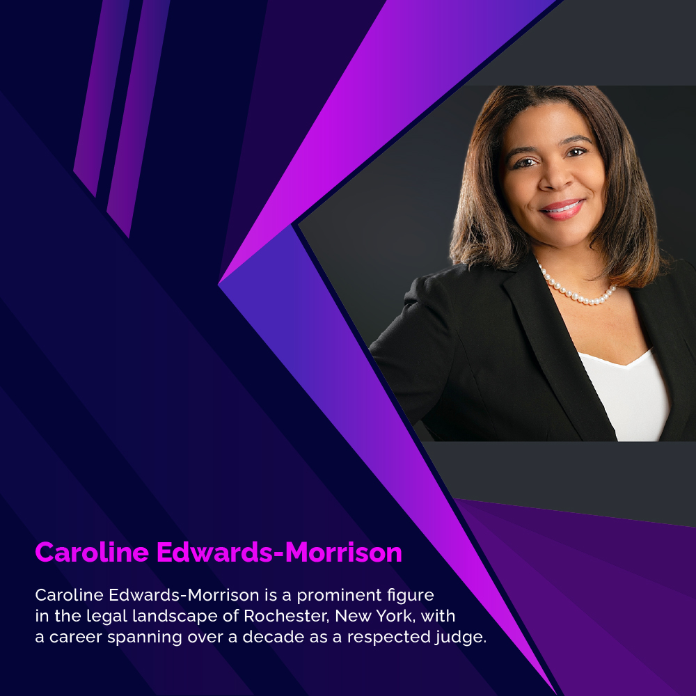 Caroline Edwards-Morrison suit